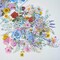 100 Pcs Natural Flower Stickers - Waterproof PVC Botanical Decals - Assorted Rose, Daisy, Lavender, and Sunflower Stickers for Scrapbooking, Journals, and Water Bottles